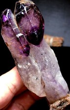 140g 1 Scepter Scepters Super Seven Skeletal Amethyst Quartz Crystal q204 picture