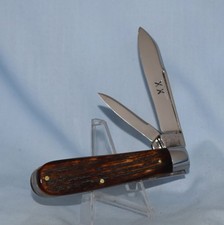 RARE VINTAGE CASE BROS LITTLER VALLEY NY STAG JACK KNIFE 1900-12 