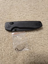 Vosteed Raccoon A0501 Pocketknife 14C28N Black Micarta Crossbar Lock  picture