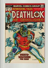 ASTONISHING TALES #26 NM 9.4 2ND APPEARANCE OF DEATHLOK *BRONZE AGE* 1974 picture