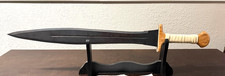 Greek Hoplite Xiphos Sword (Olivewood & White Leather Handle - made in USA) picture