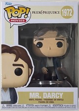 Funko Pop Movies Pride and Prejudice (2005) Mr. Darcy #1972 Figure + Protector picture
