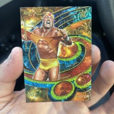 Hulk Hogan /150 Neon Green Vortex Hit My Music HMM-26 2026 Topps Universe WWE picture