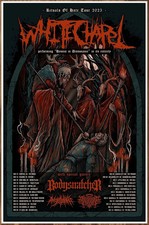 WHITECHAPEL BODYSNATCHER ANGELMAKER Hymns Tour 2025 POSTER | FRAME & SIZE OPTION picture