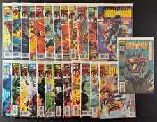 Iron Man Vol. 3 #1 - 24, Plus '99 Annual Marvel Comics, 1998 - 2000. Lot of 25 picture