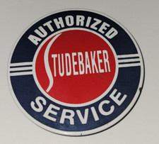 Studebaker Authorized Service Vintage Fridge Magnet 2 1/4