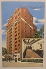 Lincoln Park Arms Hotel Apartments Chicago IL  Vtg Used  Linen Postcard J29 picture