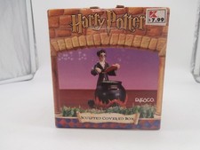 2000 Enesco Harry Potter RARE Sculpted Covered Box, 883379 Potion Pot on Flame picture
