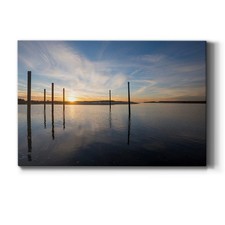 Renditions Gallery Canvas Print Bay at Sunset 27''x 18'' Ready to Hang picture