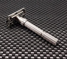 Vintage 1963 Gillette Slim Adjustable 1-9 DE Safety Razor I1 Nice & Clean picture