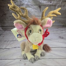 Vtg 1997 Annabelle's Wish Reindeer Plush 16”  Christmas Holiday Movie w/ Ear Tag picture