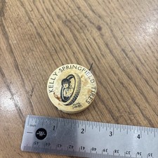 1916 Kelly Springfield Tires Advertising Tape Measure Celluloid Rough But Rare picture