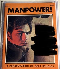MANPOWER #3 1972 FIRST PRINT VINTAGE SEXY COLT MODEL PHOTOGRAPHY MAGAZINE -NICE picture