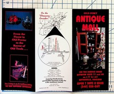 Old Fort Antique Mall Wytheville VA Brochure Vintage Ephemera picture