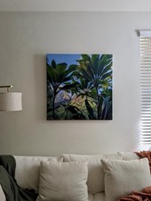 One Of A Kind Canvas Picture Of Kauai, Hawaii. Photo Taken On The Kalalau Trail picture