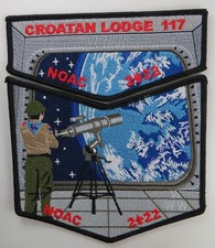 Croatan Lodge 117 NOAC 2022 BLACK Bdr picture