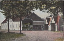 Traction Station Chautauqua Institution New York NY Trolley Depot 1914 Postcard picture