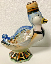 Vintage Ceramic Mini Bottle Decanter Duck #1 Cherry Ardo picture