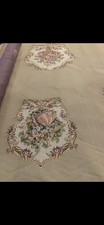 Beautiful vintage French Aubusson-style jacquard woven upholstery fabric. picture