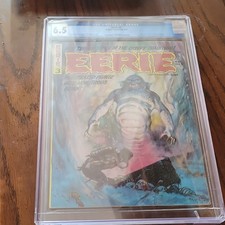 Eerie #3 Warren Publishing 1970 CGC 6.5 Fine+ Roy Thomas Frazetta Cover picture