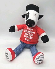 Chick-Fil-A Keeping it Classic Plush Cow Bun Chicken Pickle 2026 Red Shirt Hat picture