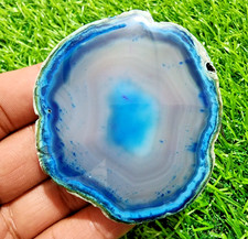 Rare 275ct Banded Druzy Agate Slab Crystal Druzy Loose Gemstone Jewelry Making picture