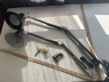 Luxo Floating Arm Architect Lamp Industrial Desk Task Lamp Vintage Two Lamp Lot picture