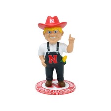 Herbie Husker Nebraska Cornhuskers 5 Inch Repeat Name On Base Bobblehead NCAA picture