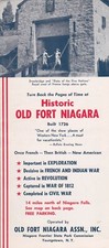 1950's Old Fort Niagara Youngstown New York Brochure picture