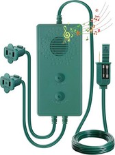 Vintage 90S Musical Christmas Lights Controller, Singing Christmas Tree Lights C picture