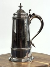 Vtg 1972 Budweiser Ski Award Flatland Race Tankard Trophy Stein Webster Wilcox picture