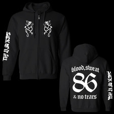 2 sides LOGO Sick of It All band black HOODIE All sizes S to 5XL picture