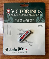 Vintage Victorinox Swiss Army Knife 1996 Atlanta Olympics Limited Edition NEW picture