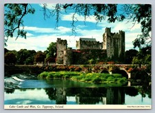 Postcard Ireland Cahir Castle River Weir County Tipperary 6x 4 P305 picture
