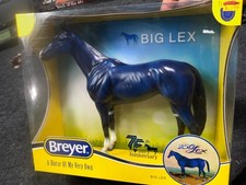 Breyer Traditional Horse #10307 Big Lex Decorator Thoroughbred box slight damage picture