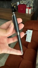 Montblanc Meisterstuck Classique 164 Matte Black Silver Ballpoint Pen New Box picture