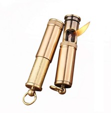 Ambrogio.L Vintage Kerosene Lighter Copper Trench Oil Fire Starter picture