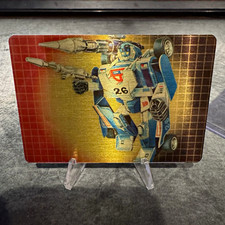 Dynamite Transformers 40th Anniversary Mirage Robot Mode Metal Card #3/8 lot picture