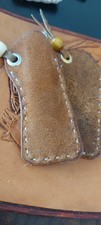 Leather pocket slips for your Bic lighters bundle of 2 handmade in USA picture