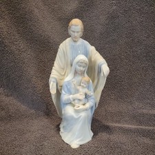 The Valencia Collection Holy Family Porcelain Figurine Jesus Mary Joseph 1984 picture