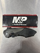 Smith & Wesson M&P 2nd Gen Folder Drop Pt Serr SWMP5LS picture