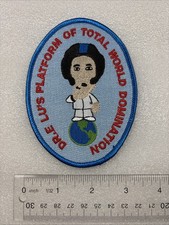 Dr. Edward Lu's personal NASA astronaut patch picture