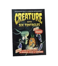 2009 Topps SpongeBob Series 1 B-Movie Poster #83 Creature With Six Tentacles  picture