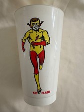 Vintage 7-11 Slurpee Cup featuring Kid Flash 1973 picture