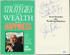 Jim Rohn ~ Signed 