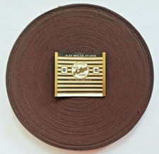 Vintage Alox Brown Shoe Lace Spool about 1940's New Old Stock New picture
