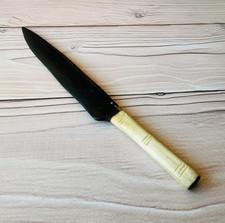 Vintage Letter Opener, African Hardwood, Wooden Paper Knife, Tribal Desk Decor picture
