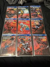 SEALED UNCIRCULATED Spider-Man Death Spiral Coello 9-Part Connecting Cover Set picture