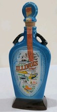 1968 Jim Beam Illinois Sesquicentennial Decanter Regal China 1818-1968 Empty picture