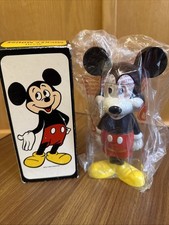 Avon Disney Mickey Mouse Bubble Bath Bottle 4.5 fl oz 1970s Plastic New Old Stoc picture